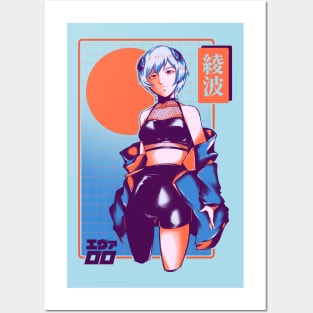 Ayanami Rei T-Shirt Posters and Art